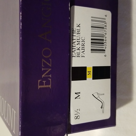Enzo Angiolini Multicolor Fabric Pump Slip-On Heels - Picture 5 of 5